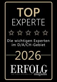 Top Expert 2026 Erfolg Magazin