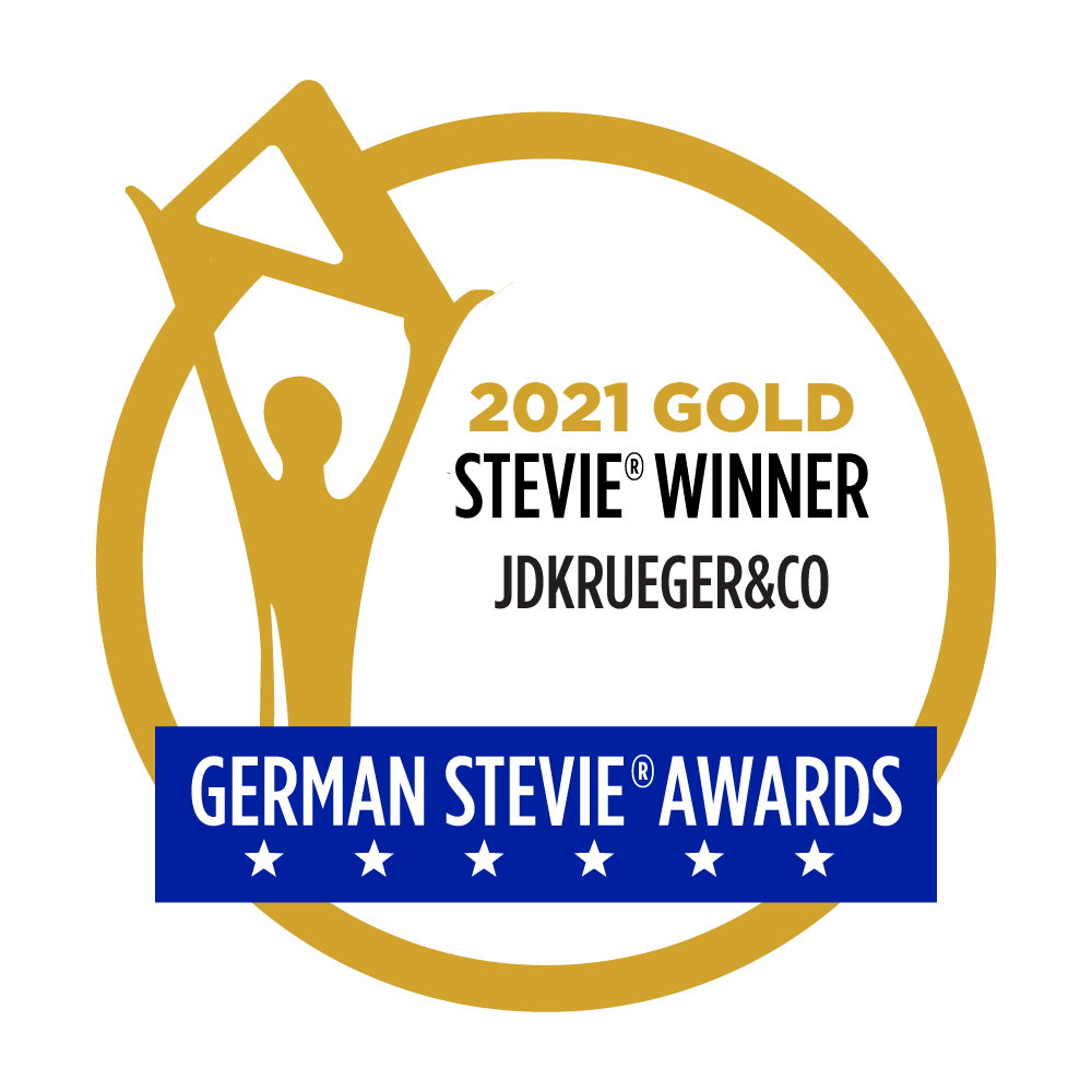 German Stevie Award 2021 Gold